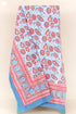 20s Cotton Bed Cover in Block Print